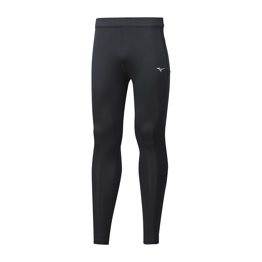 Panske Legíny Mizuno Impulse Core Long Bezecke Čierne Vypredaj KEOV90526
